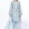 khaadi lawn printed 3 piece collection 2025 | SS2173C