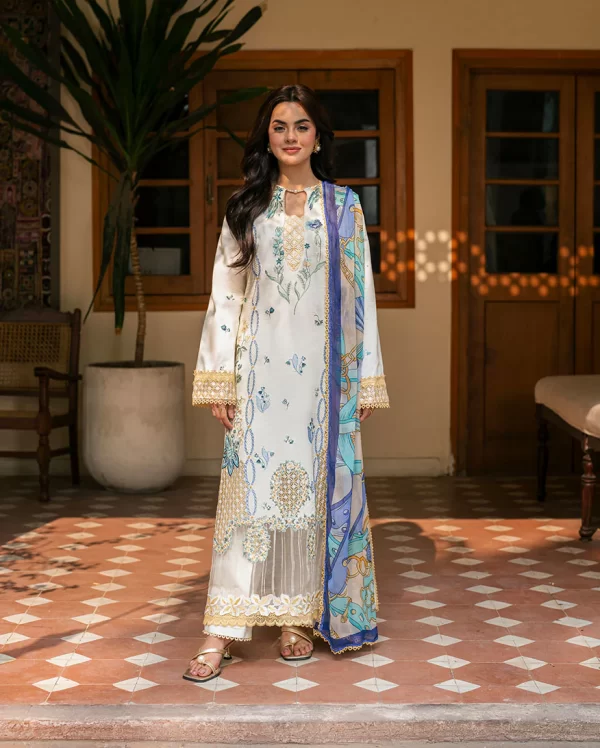 Aashiyana Lawn by Roheenaz 2025 | Zoya