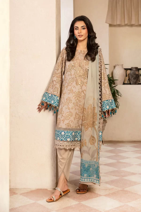 MBasics Eid Lawn 2025 | MB-CUS25-909B