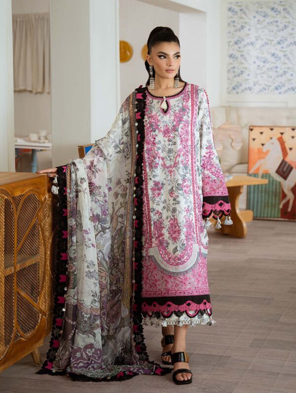 JADE FLORA LAWN 03PC VOL-II 2025 | SKU- 1000000023966