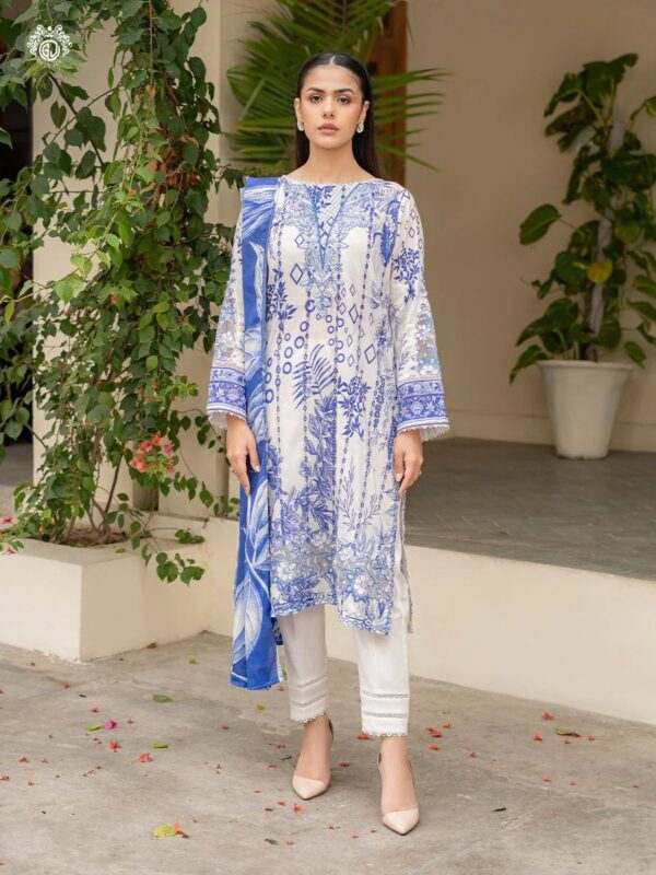 Gulljee Kroma Embroidered Unstitched 3 Piece Collection | 11GKRM2402A11