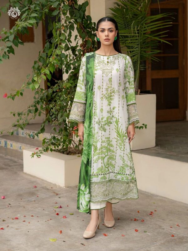 Gulljee Kroma Embroidered Unstitched 3 Piece Collection | GKRM2402A10