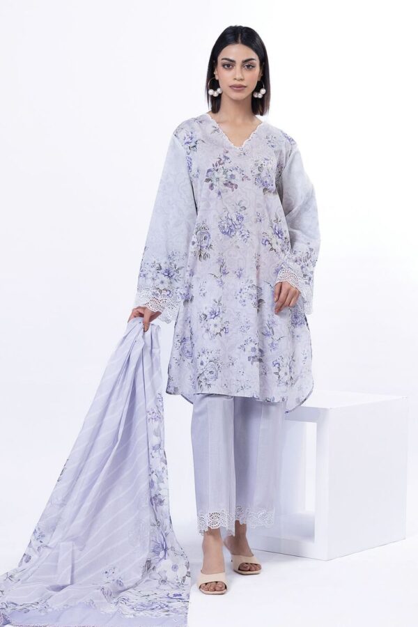 Khaadi printed embroidered lawn collection 2025 ] SKU: SS2169C