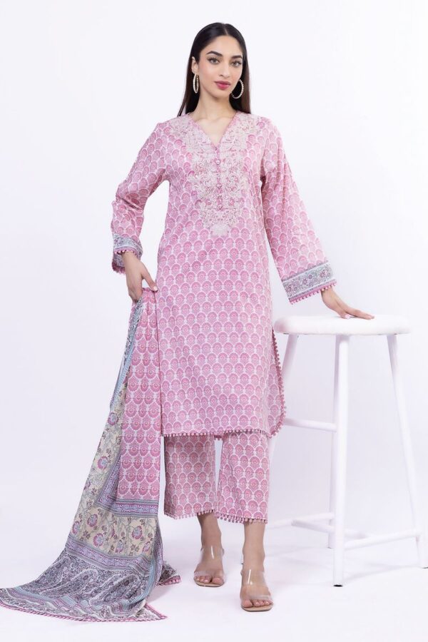 khaadi printed embroidered lawn collection 2025 ] SKU: SS2215A