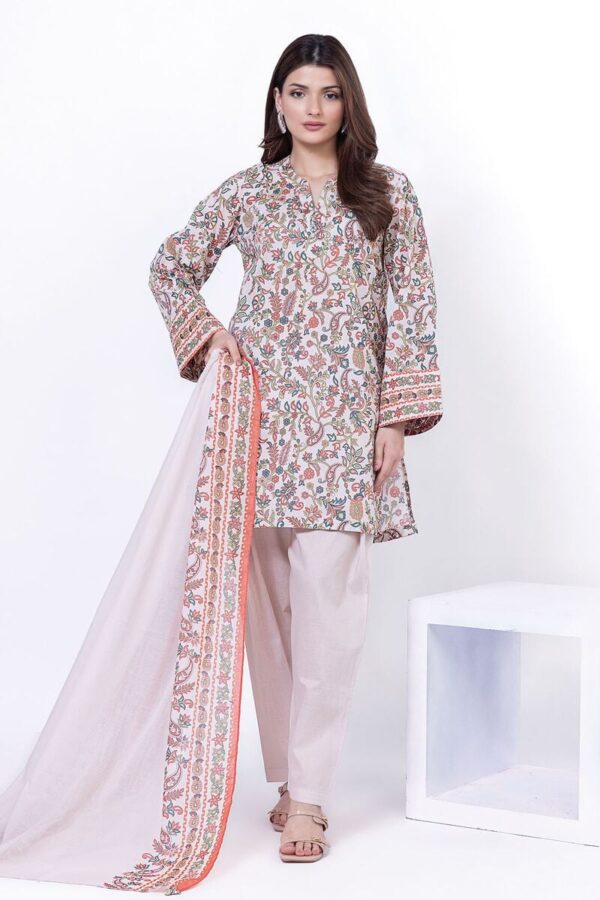 khaadi  printed lawn collection 2025 ] SKU: SS2304A