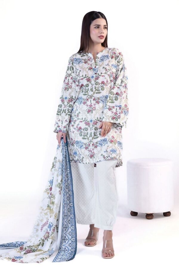 khaadi  printed lawn collection 2025 ] SKU: SS153A
