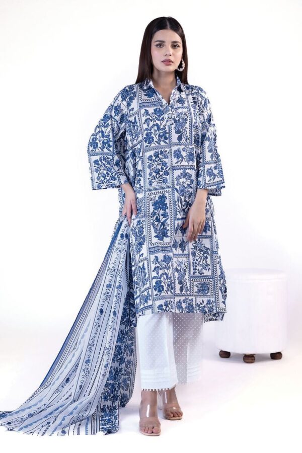 khaadi  printed lawn collection 2025 ] SKU: SS152B