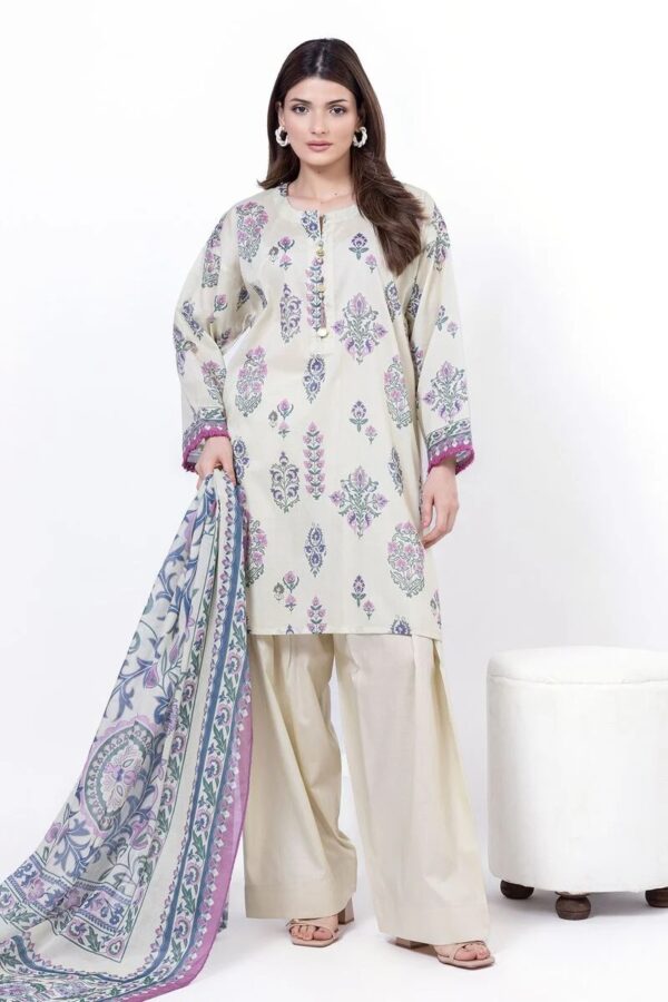 khaadi  printed lawn collection 2025 ] SKU: SS2369A