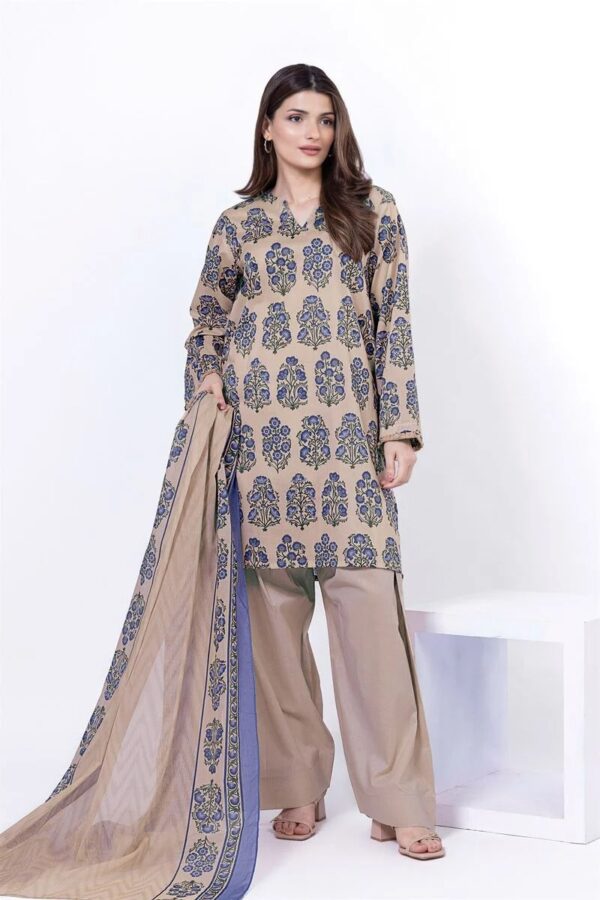 khaadi  printed lawn collection 2025 ] SKU: SS2364B