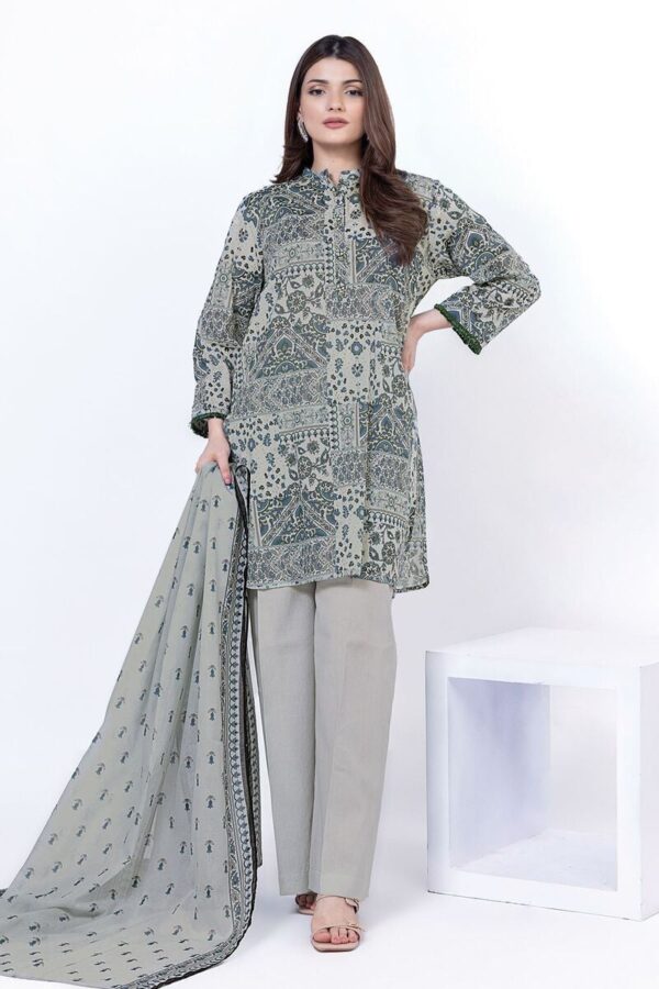 khaadi  printed lawn collection 2025 ] SKU: SS2362A