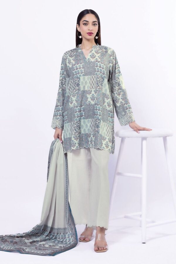 khaadi printed embroidered lawn collection 2025 ] SKU: SS2212B
