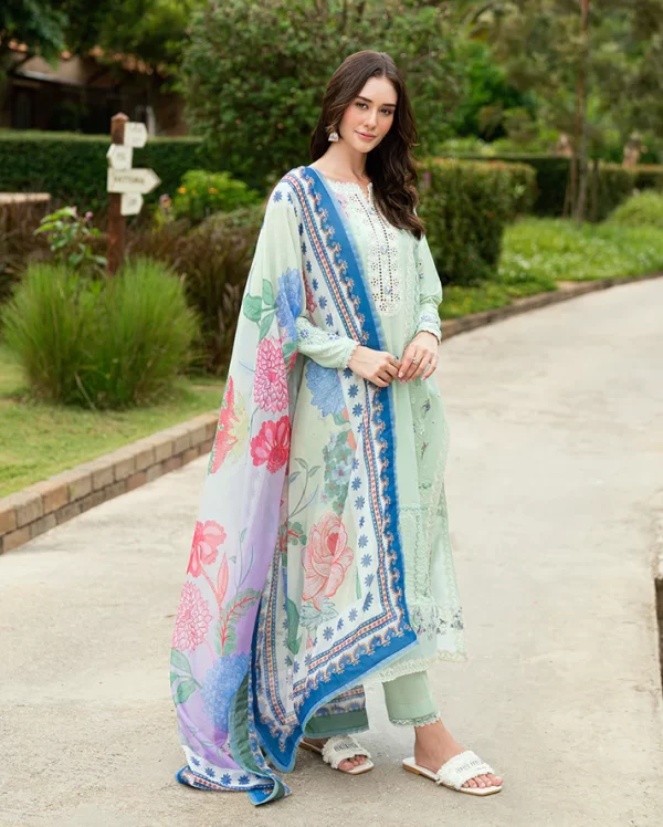 Roheenaz Summer Reverie Luxury Lawn collection 2025  – Veloura