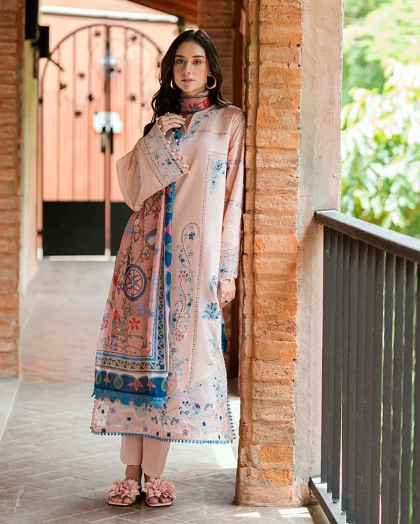 Roheenaz Summer Reverie Luxury Lawn collection 2025 – Islene