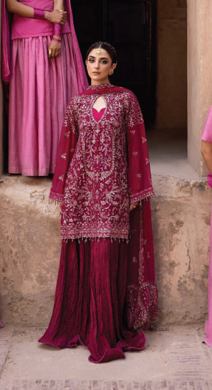 Emaan Adeel The Empress Luxury Wedding Formals collection 2025