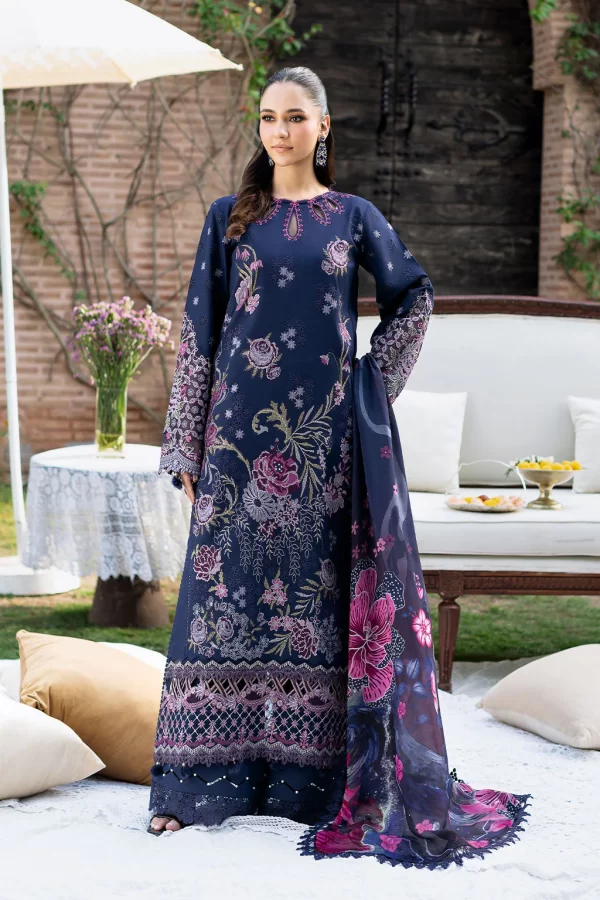 Andaaz By Ramsha  Luxury Lawn Collection 2025 | Z-1201