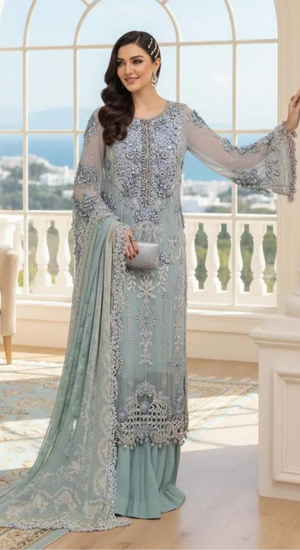 Ronak E mehal Semi Stitched Chiffon Vol 2 2025