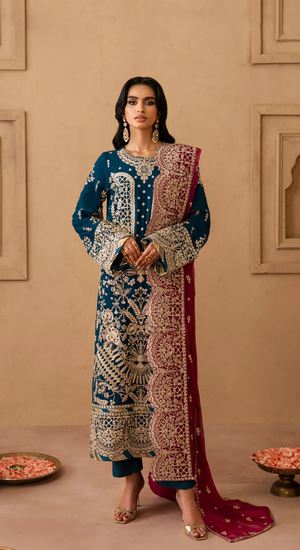 Emaan Adeel shehzadi Chiffon collection 2025