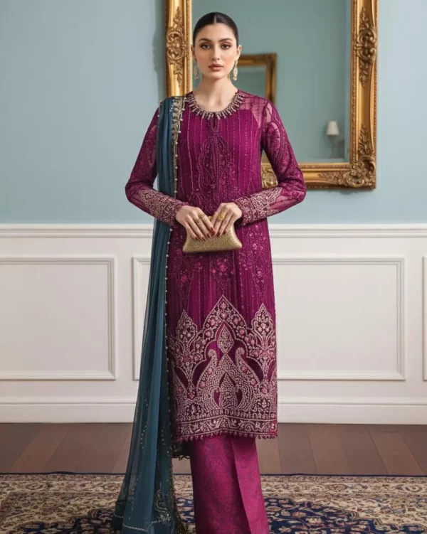 Ronak E mehal Semi Stitched Chiffon Vol 2 2025 | D2