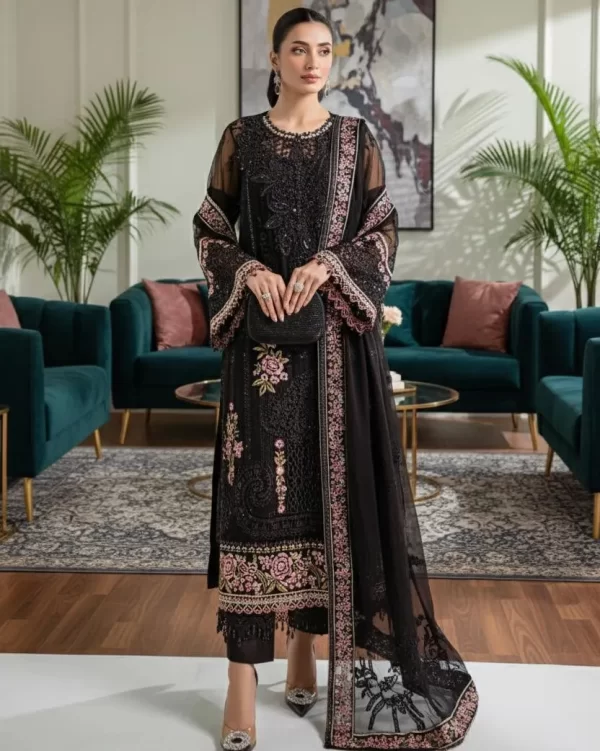 Ronak E mehal Semi Stitched Chiffon Vol 2  2025| D4