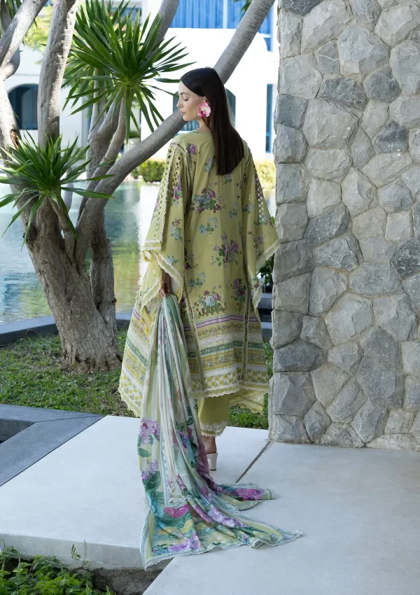 Alternative view of Elaf Prints Lawn collection Vol 1 2026 | 4A AVOCADO