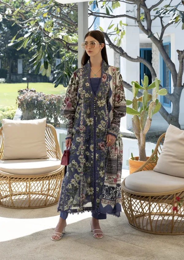 Elaf Prints Lawn collection Vol 1 2026 | 6A BOO BERRY