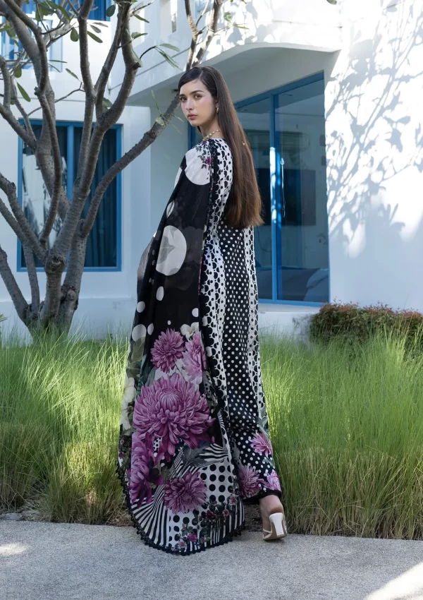 Alternative view of Elaf Prints Lawn collection Vol 1 2026 | 1B POIS & HER