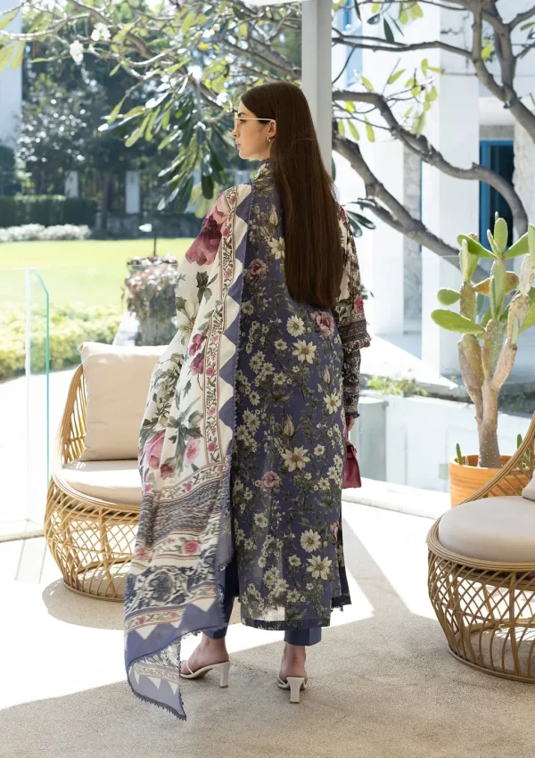 Alternative view of Elaf Prints Lawn collection Vol 1 2026 | 6A BOO BERRY