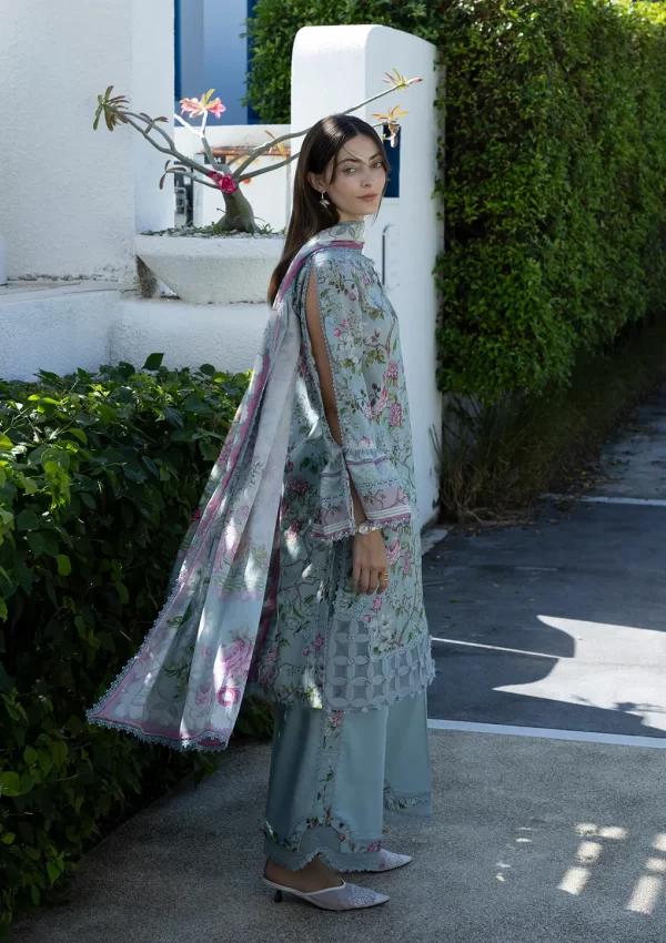 Alternative view of Elaf Prints Lawn collection Vol 1 2026 | 8A EIRINI BLOOM