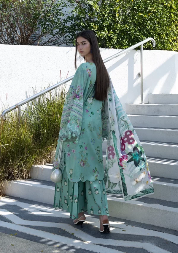 Alternative view of Elaf Prints Lawn collection Vol 1 2026 | 7A TEAL ME
