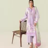 Roheezan Rosette lawn collection 2026 | SKU: SS25063A