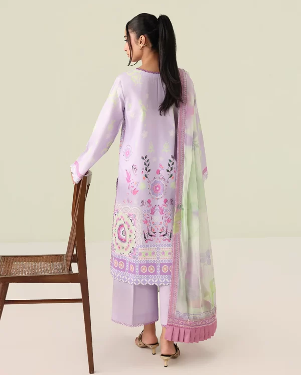 Alternative view of Roheezan Rosette lawn collection 2026 | SKU: SS25063A