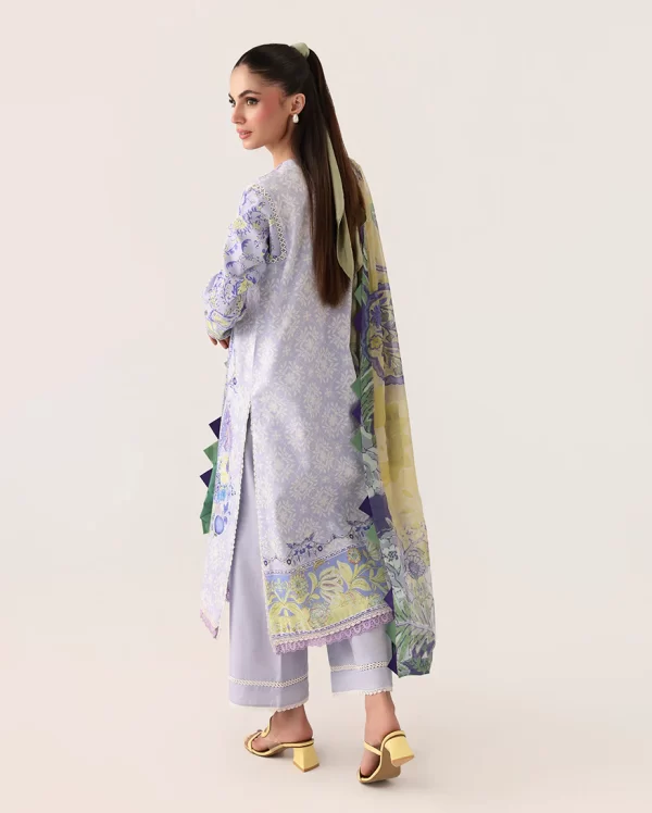 Alternative view of Roheezan Rosette lawn collection 2026 | SKU: SS25064B