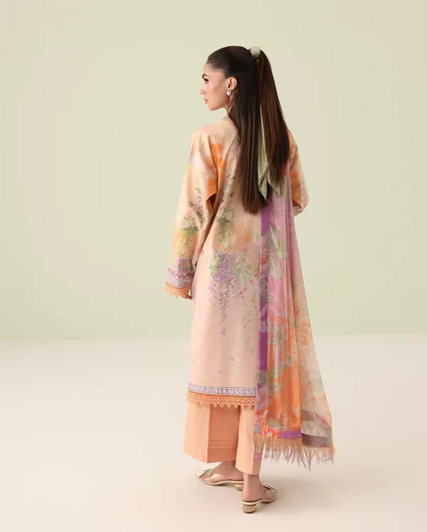 Alternative view of Roheezan Rosette lawn collection 2026 | SKU: SS25062B