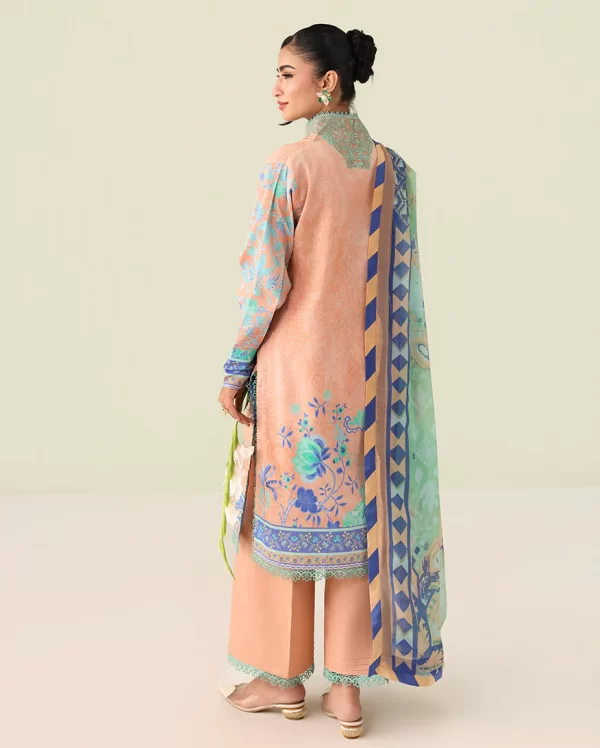 Alternative view of Roheezan Rosette lawn collection 2026 | SKU: SS25068B