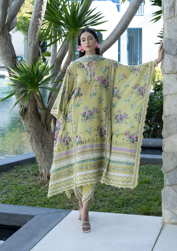 Elaf Prints Lawn collection Vol 1 2026 | 4A AVOCADO