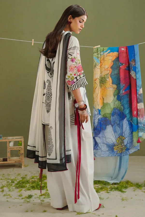 Alternative view of Coco by Zara Shahjajan lawn collection Vol 1 2026 | Raya-10a