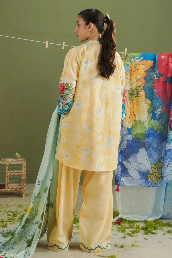 Alternative view of Coco by Zara Shahjajan lawn collection Vol 1 2026 | Ayla-8a