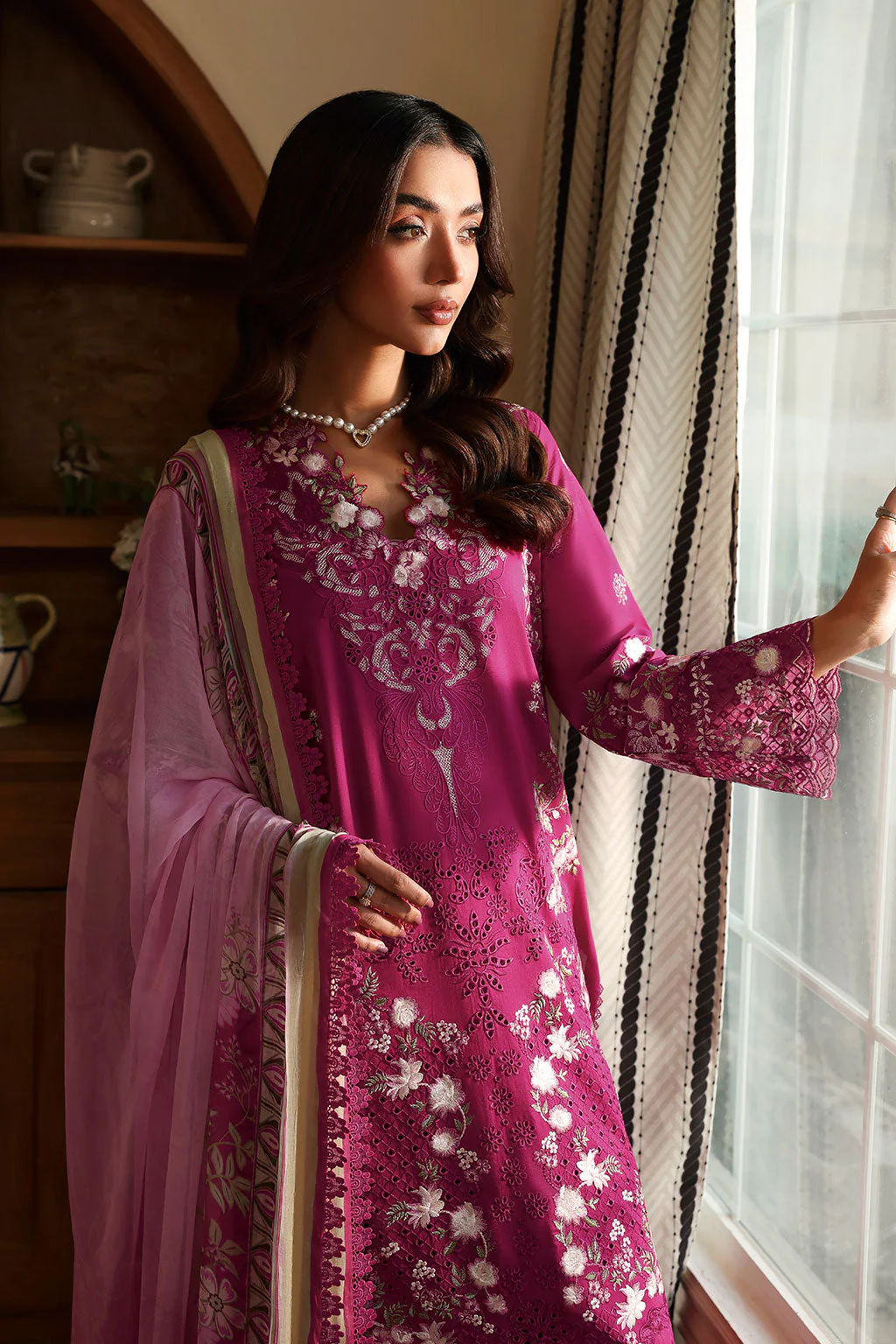 Ramsha Andaaz Luxury Lawn collection 2026 | Z-1304 - Image 5