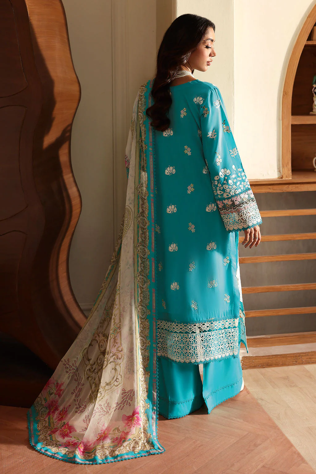 Ramsha Andaaz Luxury Lawn collection 2026 | Z-1307 - Image 2