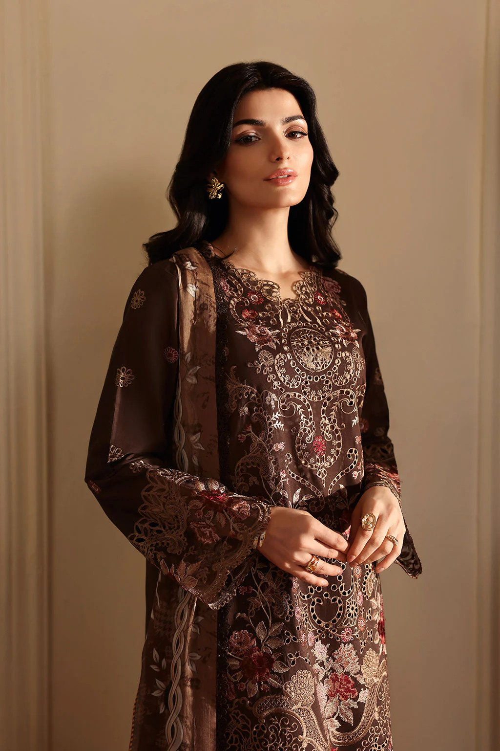 Ramsha Andaaz Luxury Lawn collection 2026 | Z-1303 - Image 5