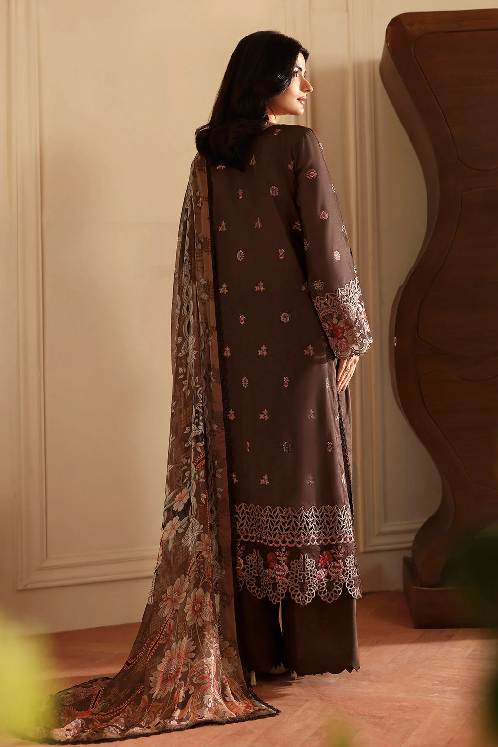 Ramsha Andaaz Luxury Lawn collection 2026 | Z-1303 - Image 2